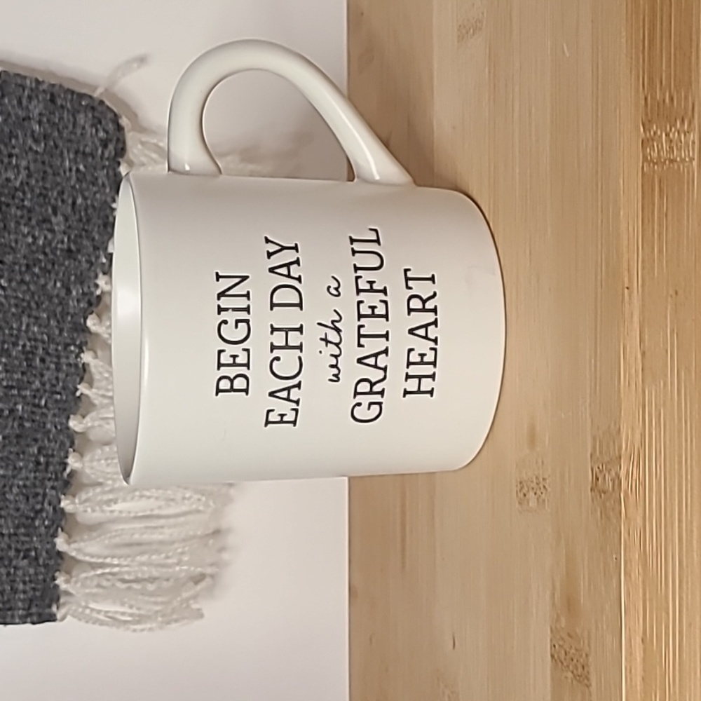 Grateful heart mug
